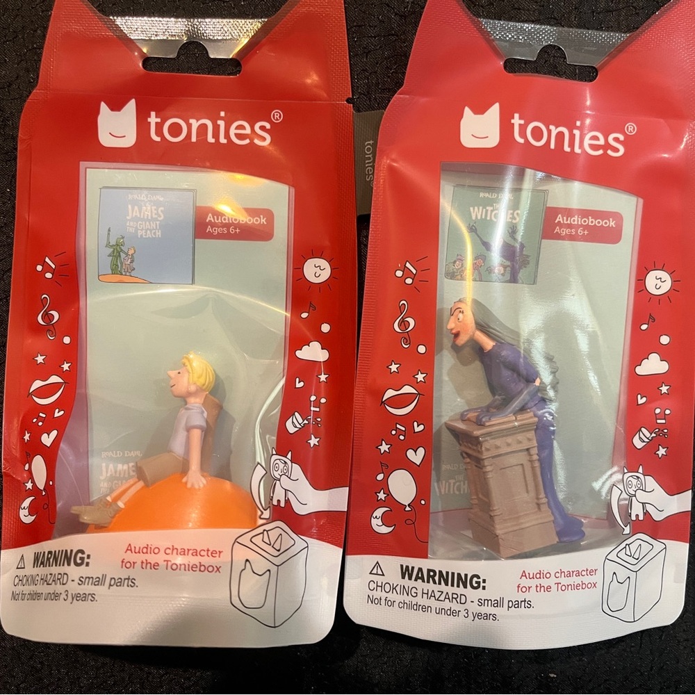 Tonies Audio Characters: James and the Giant Peach and The Witches